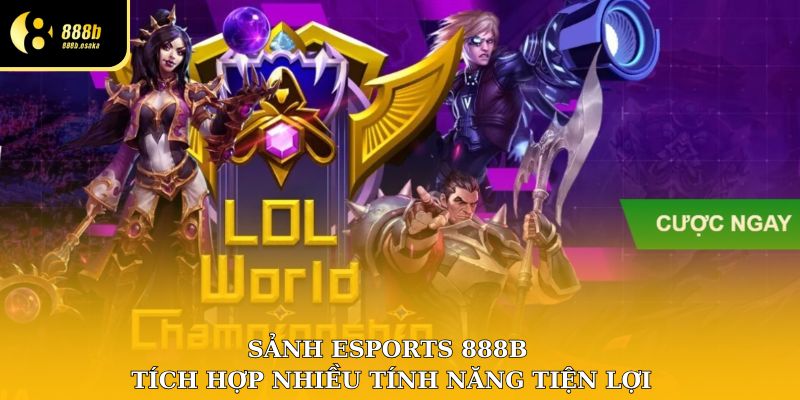 Sảnh game tích hợp nhiều tính năng tiện lợi